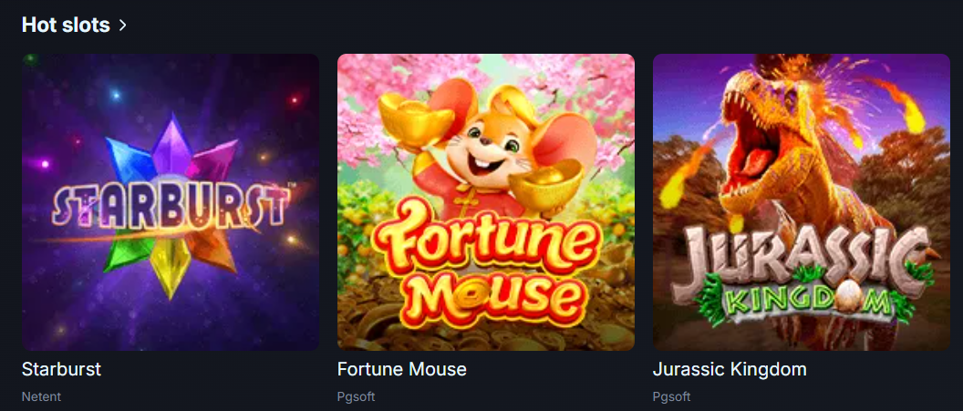 Ubet Me Hot Slots Fortune Mouse Starburst